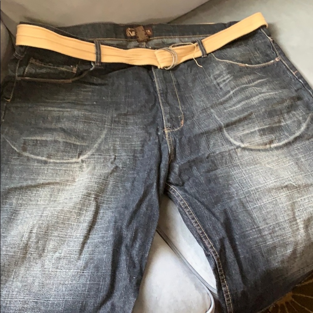 Men Denim Pocket Shorts